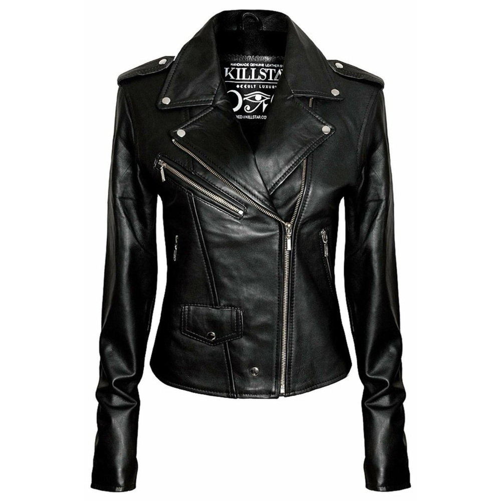 Killstar Moto Motorcycle jacket, Faux leather, vegan, Sold out